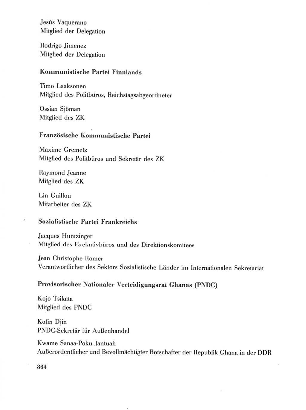 Protokoll der Verhandlungen des Ⅺ. Parteitages der Sozialistischen Einheitspartei Deutschlands (SED) [Deutsche Demokratische Republik (DDR)] 1986, Seite 864