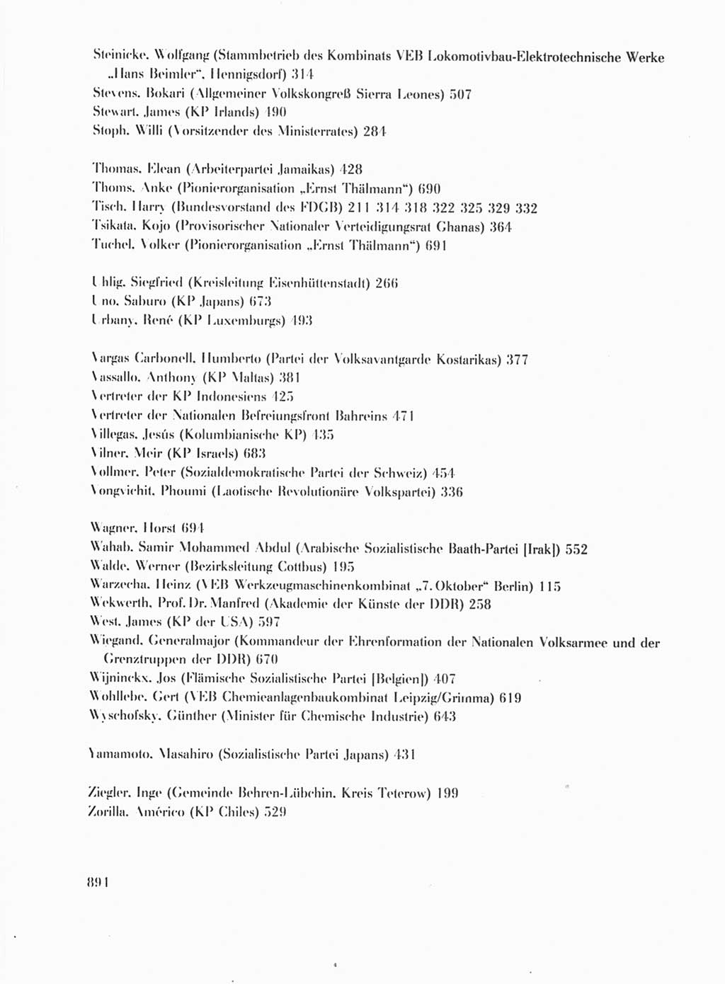 Protokoll der Verhandlungen des Ⅺ. Parteitages der Sozialistischen Einheitspartei Deutschlands (SED) [Deutsche Demokratische Republik (DDR)] 1986, Seite 894