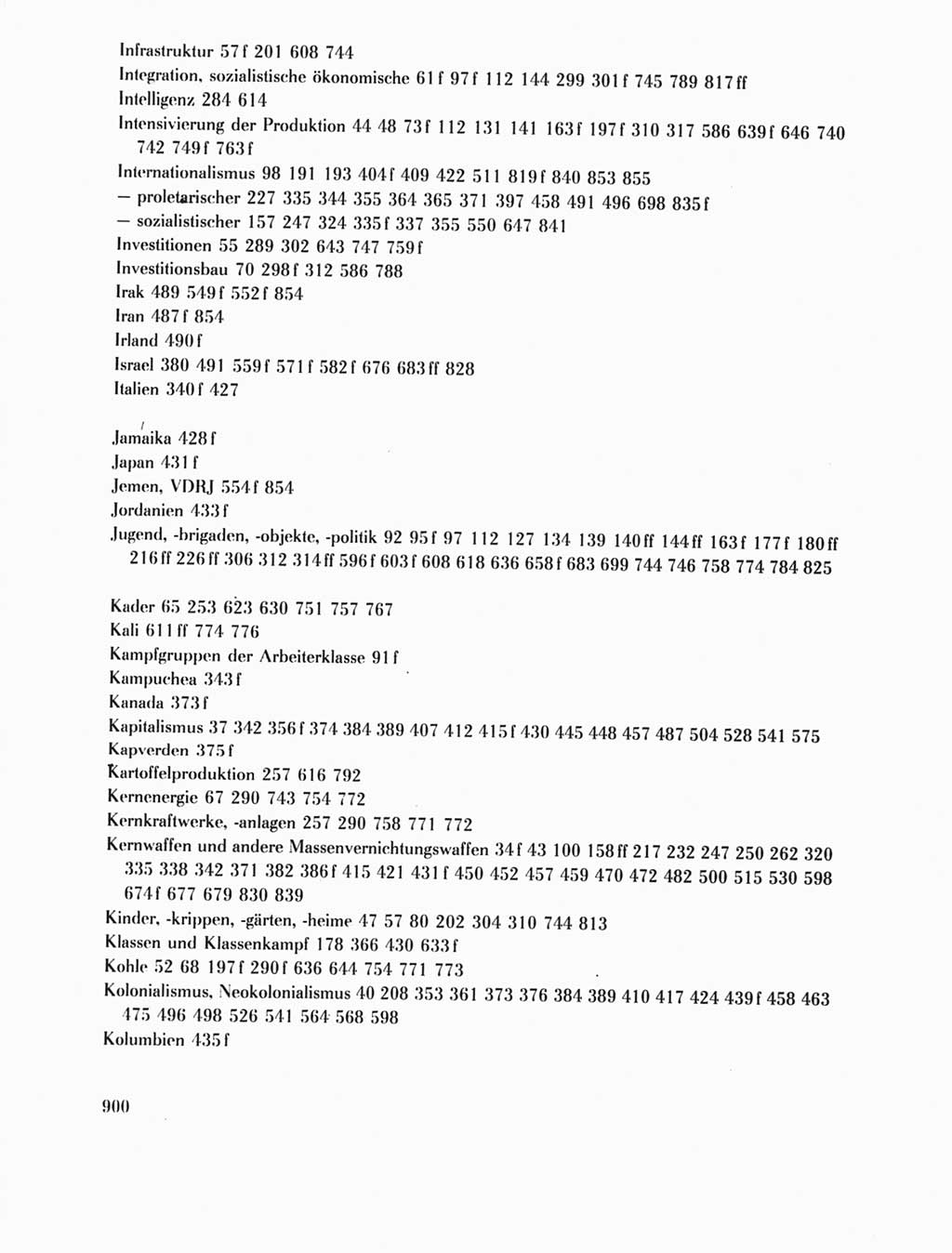 Protokoll der Verhandlungen des Ⅺ. Parteitages der Sozialistischen Einheitspartei Deutschlands (SED) [Deutsche Demokratische Republik (DDR)] 1986, Seite 900