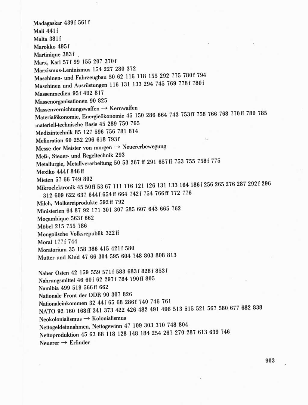 Protokoll der Verhandlungen des Ⅺ. Parteitages der Sozialistischen Einheitspartei Deutschlands (SED) [Deutsche Demokratische Republik (DDR)] 1986, Seite 903