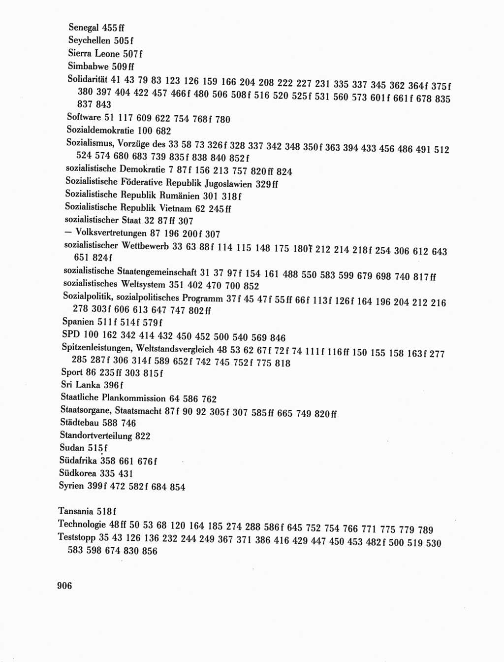 Protokoll der Verhandlungen des Ⅺ. Parteitages der Sozialistischen Einheitspartei Deutschlands (SED) [Deutsche Demokratische Republik (DDR)] 1986, Seite 906
