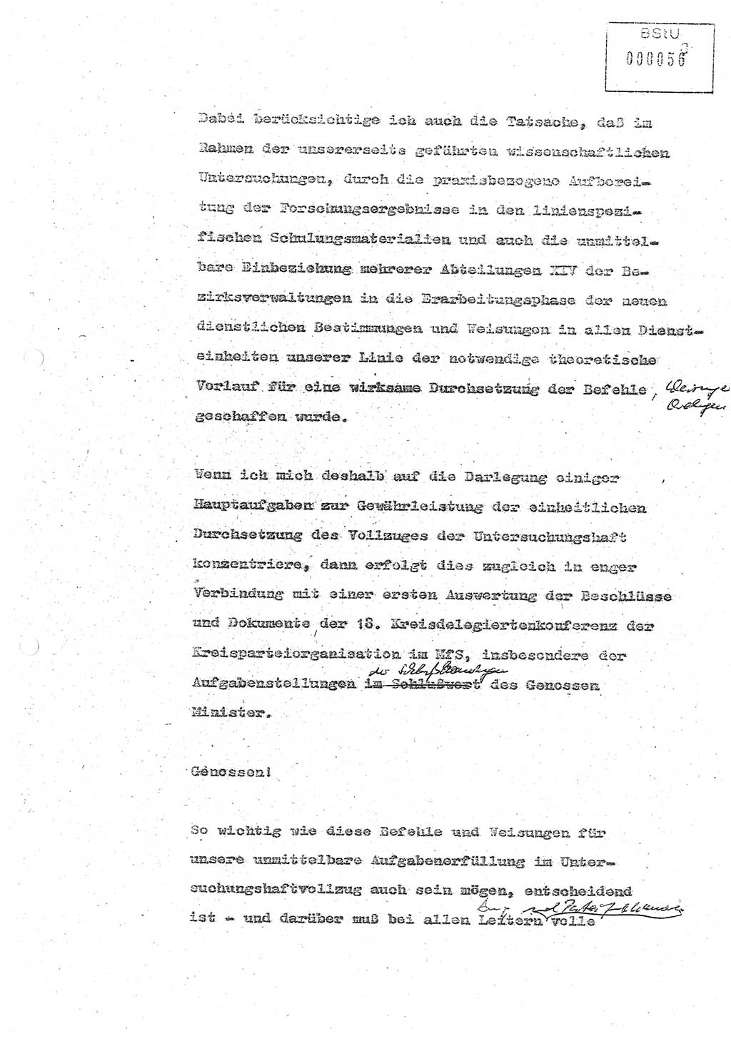 Referat (Oberst Siegfried Rataizick) zur Dienstkonferenz der Abteilung ⅩⅣ des MfS Berlin [Ministerium für Staatssicherheit, Deutsche Demokratische Republik (DDR)] Berlin-Hohenschönhausen vom 5.3.1986 bis 6.3.1986, Abteilung XIV, Berlin, 20.2.1986, Seite 8 (Ref. Di.-Konf. Abt. ⅩⅣ MfS DDR Bln. 1986, S. 8)