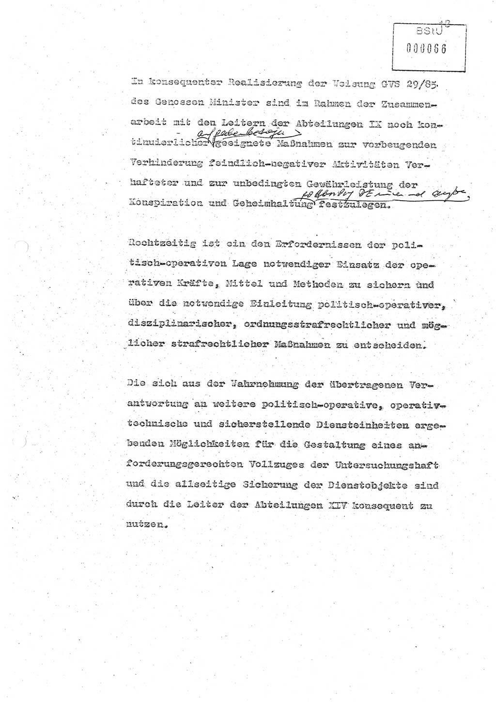 Referat (Oberst Siegfried Rataizick) zur Dienstkonferenz der Abteilung ⅩⅣ des MfS Berlin [Ministerium für Staatssicherheit, Deutsche Demokratische Republik (DDR)] Berlin-Hohenschönhausen vom 5.3.1986 bis 6.3.1986, Abteilung XIV, Berlin, 20.2.1986, Seite 18 (Ref. Di.-Konf. Abt. ⅩⅣ MfS DDR Bln. 1986, S. 18)