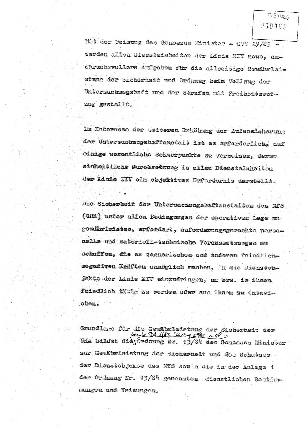 Referat (Oberst Siegfried Rataizick) zur Dienstkonferenz der Abteilung ⅩⅣ des MfS Berlin [Ministerium für Staatssicherheit, Deutsche Demokratische Republik (DDR)] Berlin-Hohenschönhausen vom 5.3.1986 bis 6.3.1986, Abteilung XIV, Berlin, 20.2.1986, Seite 20 (Ref. Di.-Konf. Abt. ⅩⅣ MfS DDR Bln. 1986, S. 20)