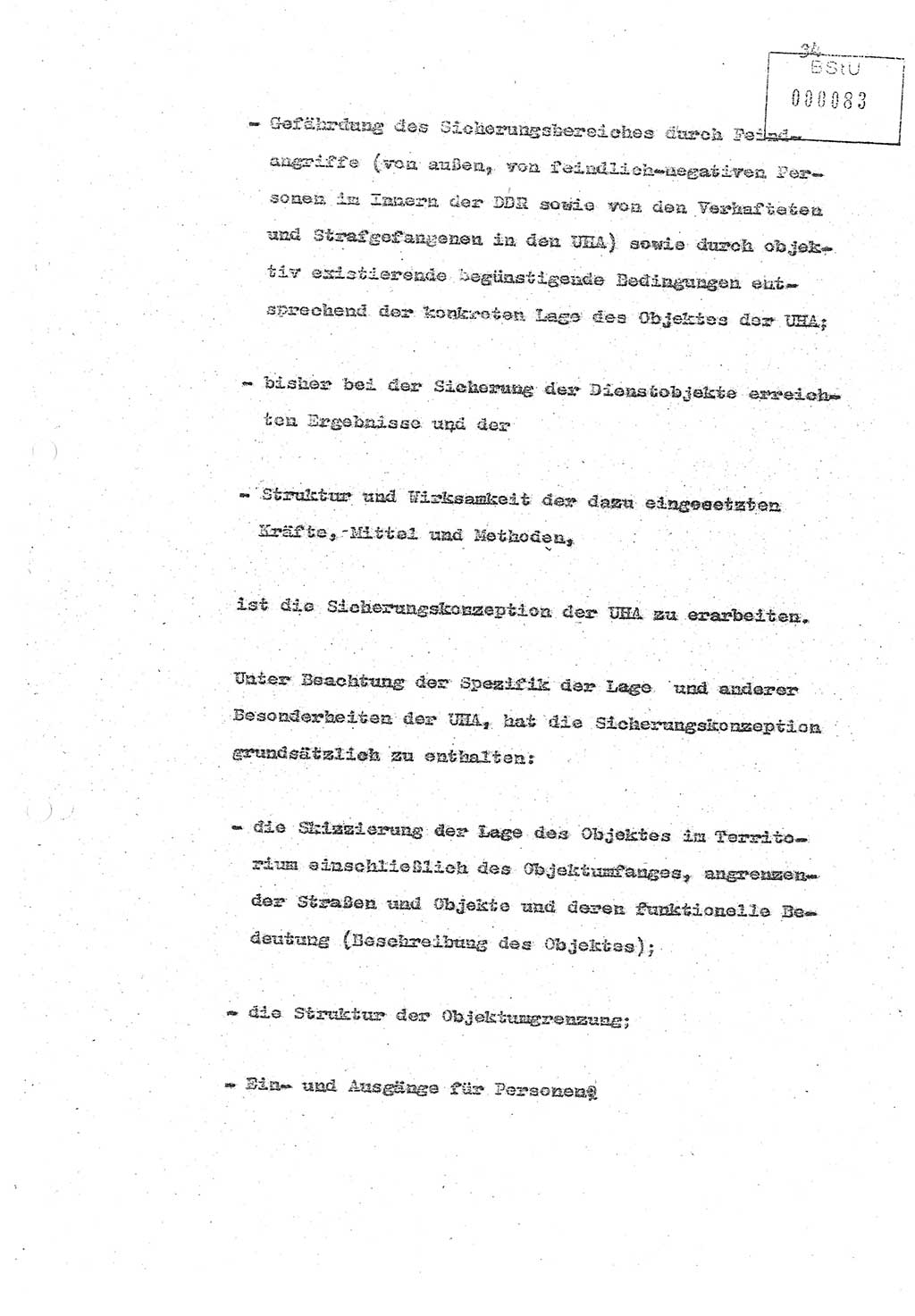 Referat (Oberst Siegfried Rataizick) zur Dienstkonferenz der Abteilung ⅩⅣ des MfS Berlin [Ministerium für Staatssicherheit, Deutsche Demokratische Republik (DDR)] Berlin-Hohenschönhausen vom 5.3.1986 bis 6.3.1986, Abteilung XIV, Berlin, 20.2.1986, Seite 34 (Ref. Di.-Konf. Abt. ⅩⅣ MfS DDR Bln. 1986, S. 34)