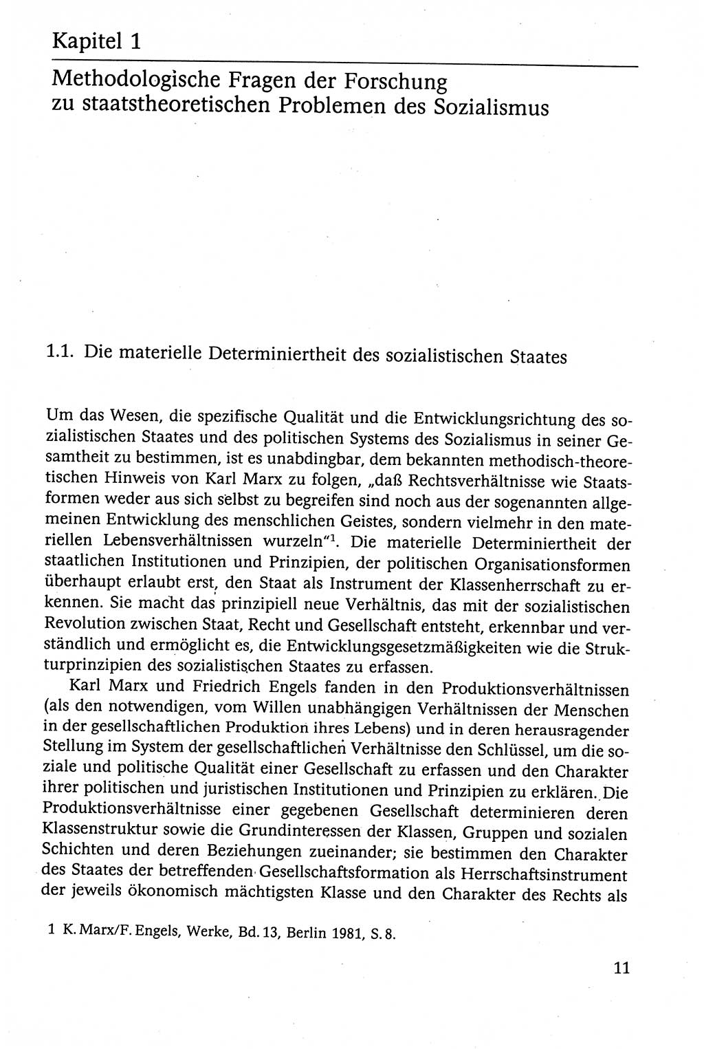 Der Staat im politischen System der DDR (Deutsche Demokratische Republik) 1986, Seite 11 (St. pol. Sys. DDR 1986, S. 11)