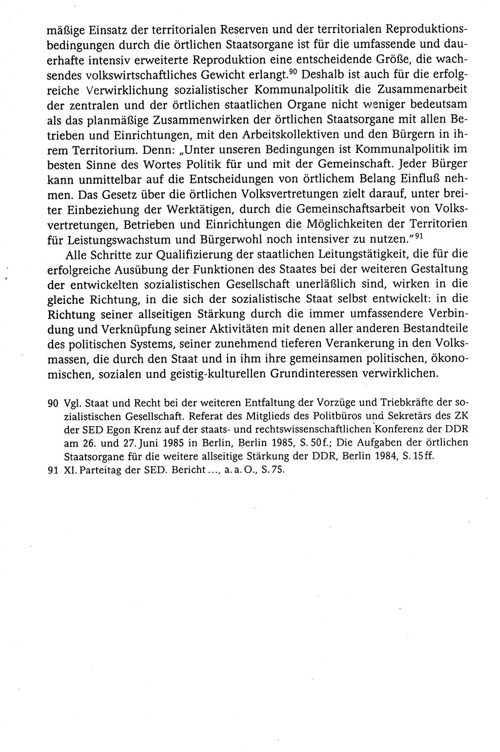 Der Staat im politischen System der DDR (Deutsche Demokratische Republik) 1986, Seite 122 (St. pol. Sys. DDR 1986, S. 122)