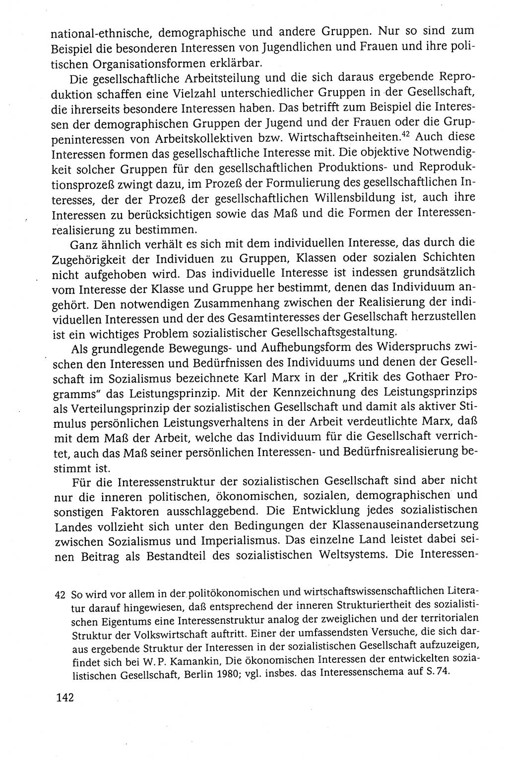 Der Staat im politischen System der DDR (Deutsche Demokratische Republik) 1986, Seite 142 (St. pol. Sys. DDR 1986, S. 142)