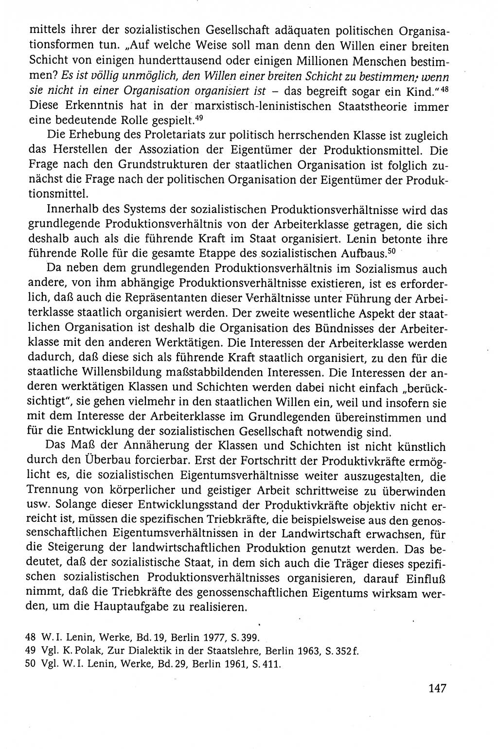 Der Staat im politischen System der DDR (Deutsche Demokratische Republik) 1986, Seite 147 (St. pol. Sys. DDR 1986, S. 147)