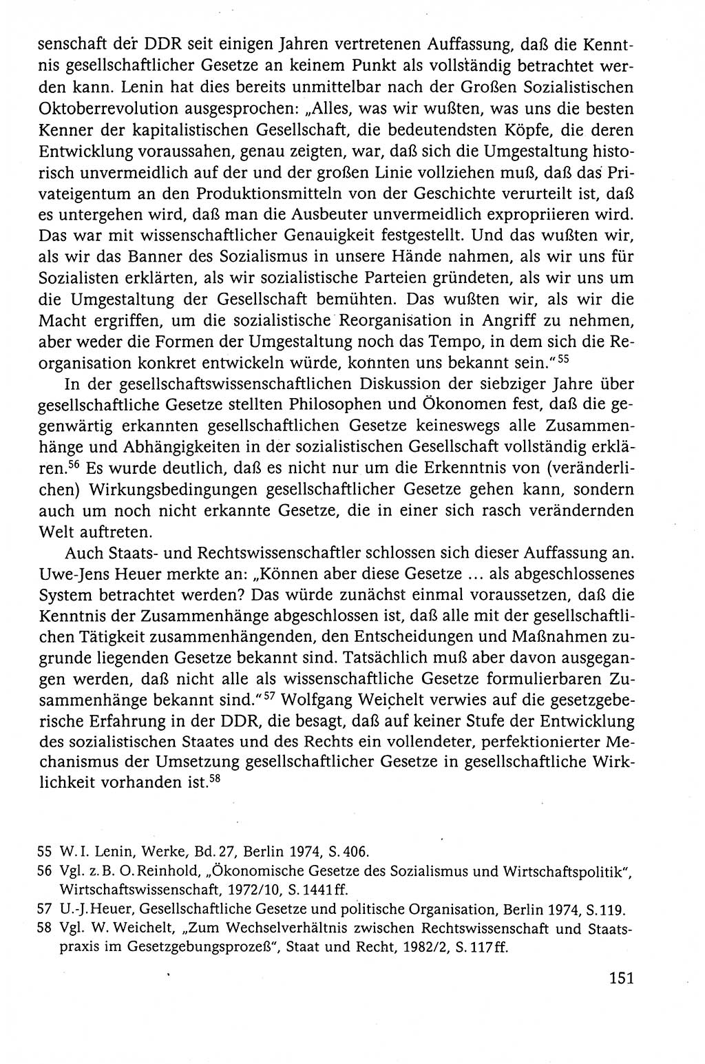 Der Staat im politischen System der DDR (Deutsche Demokratische Republik) 1986, Seite 151 (St. pol. Sys. DDR 1986, S. 151)