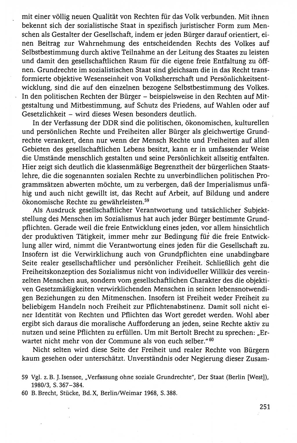 Der Staat im politischen System der DDR (Deutsche Demokratische Republik) 1986, Seite 251 (St. pol. Sys. DDR 1986, S. 251)