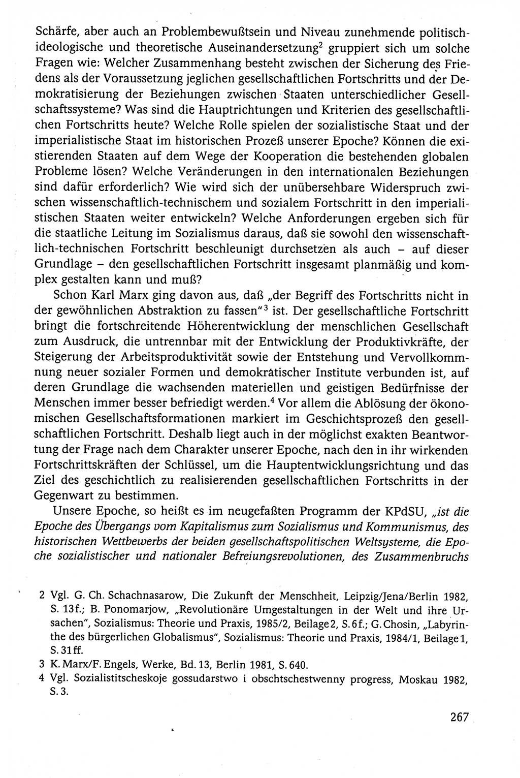 Der Staat im politischen System der DDR (Deutsche Demokratische Republik) 1986, Seite 267 (St. pol. Sys. DDR 1986, S. 267)