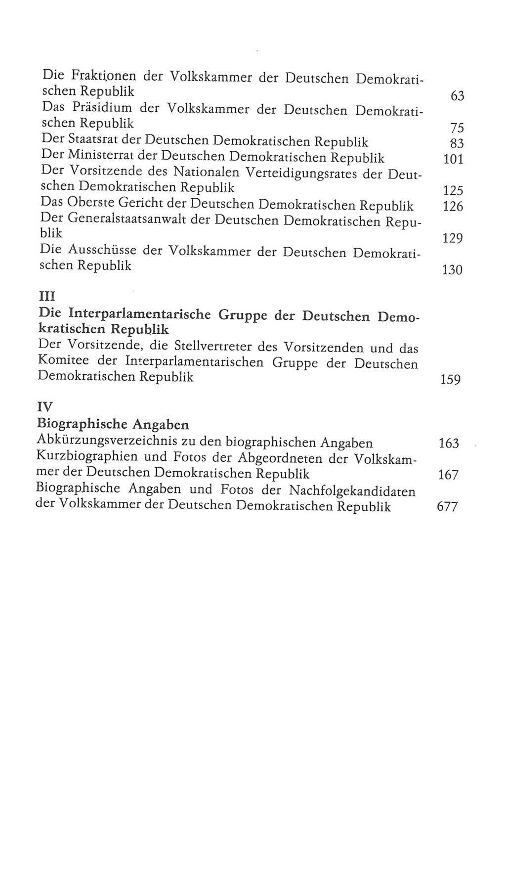 Volkskammer (VK) der Deutschen Demokratischen Republik (DDR), 9. Wahlperiode 1986-1990, Seite 6 (VK. DDR 9. WP. 1986-1990, S. 6)