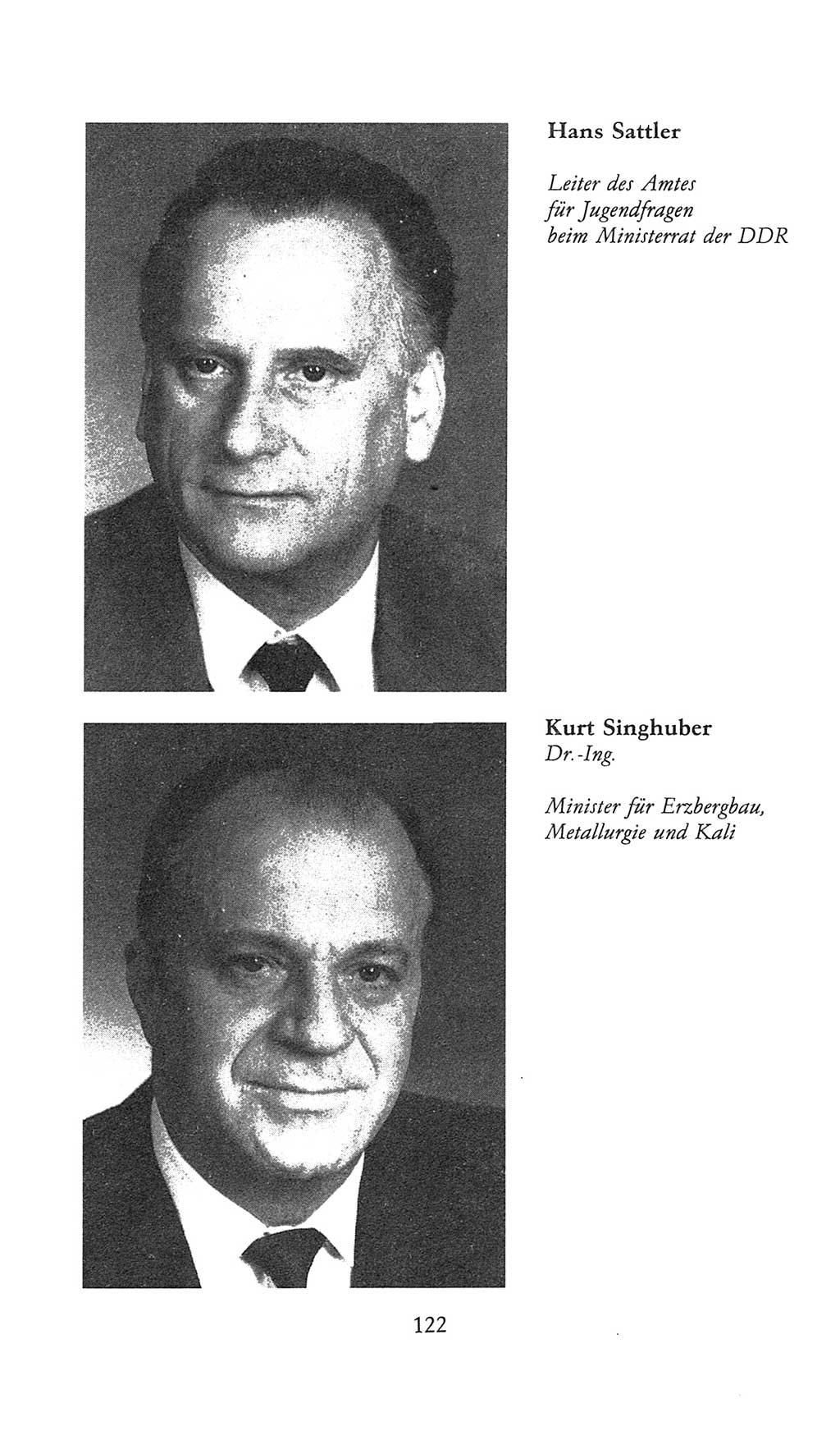 Volkskammer (VK) der Deutschen Demokratischen Republik (DDR), 9. Wahlperiode 1986-1990, Seite 122 (VK. DDR 9. WP. 1986-1990, S. 122)