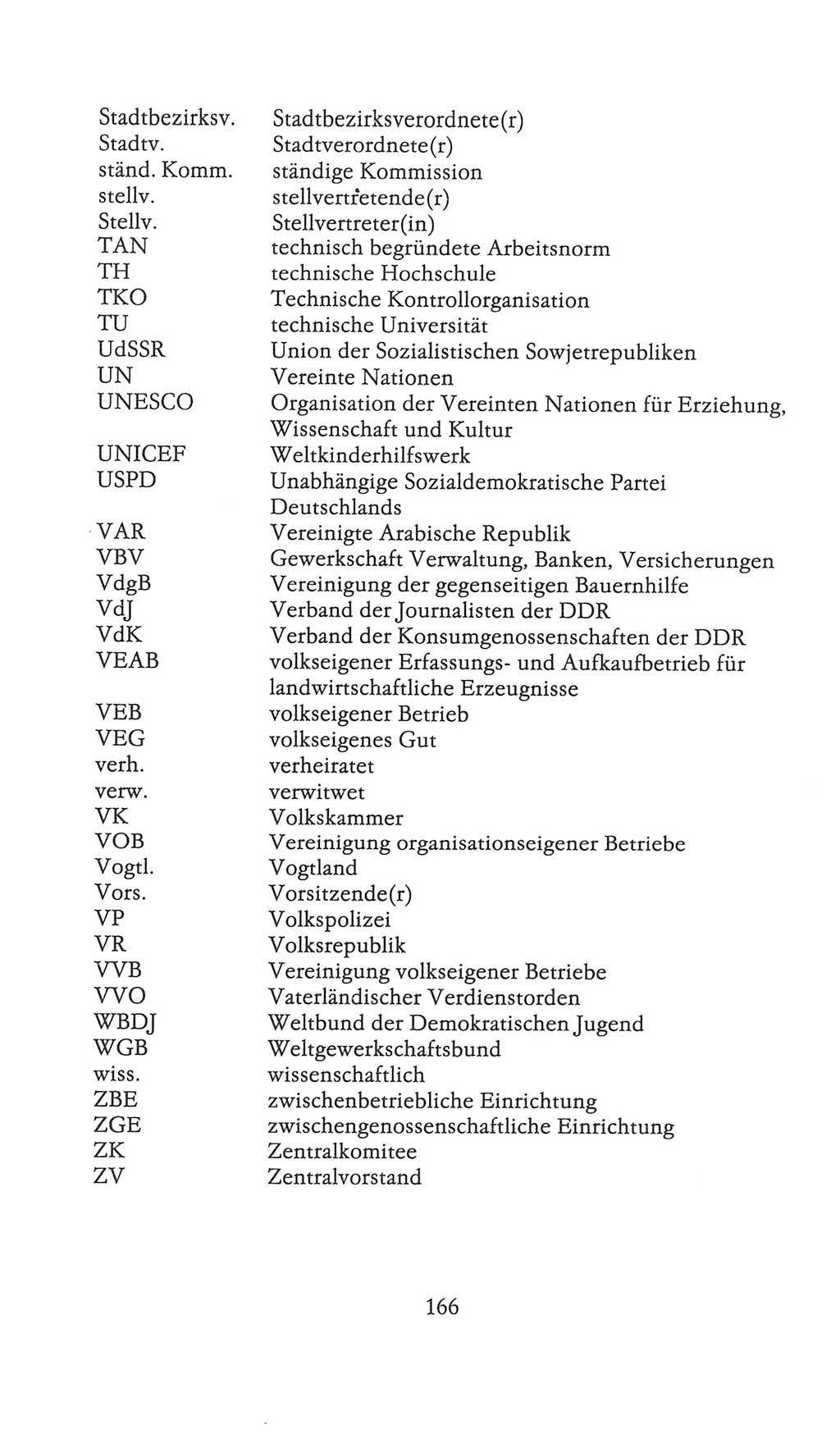 Volkskammer (VK) der Deutschen Demokratischen Republik (DDR), 9. Wahlperiode 1986-1990, Seite 166 (VK. DDR 9. WP. 1986-1990, S. 166)