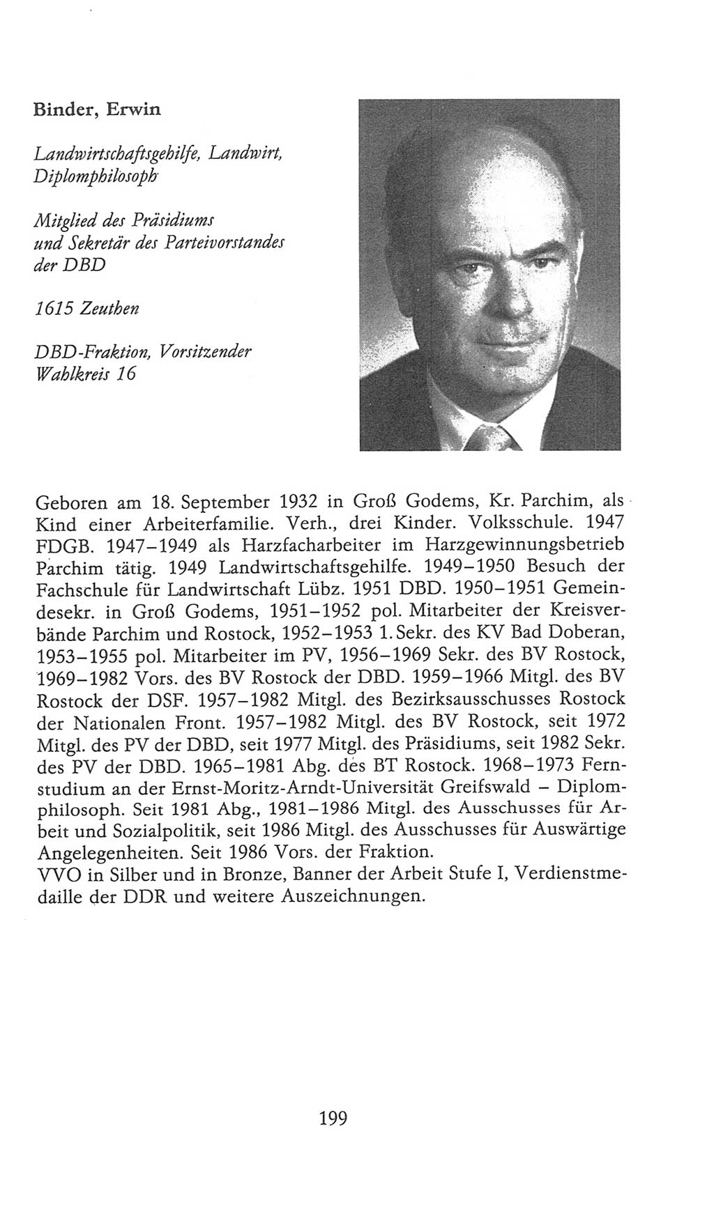 Volkskammer (VK) der Deutschen Demokratischen Republik (DDR), 9. Wahlperiode 1986-1990, Seite 199 (VK. DDR 9. WP. 1986-1990, S. 199)