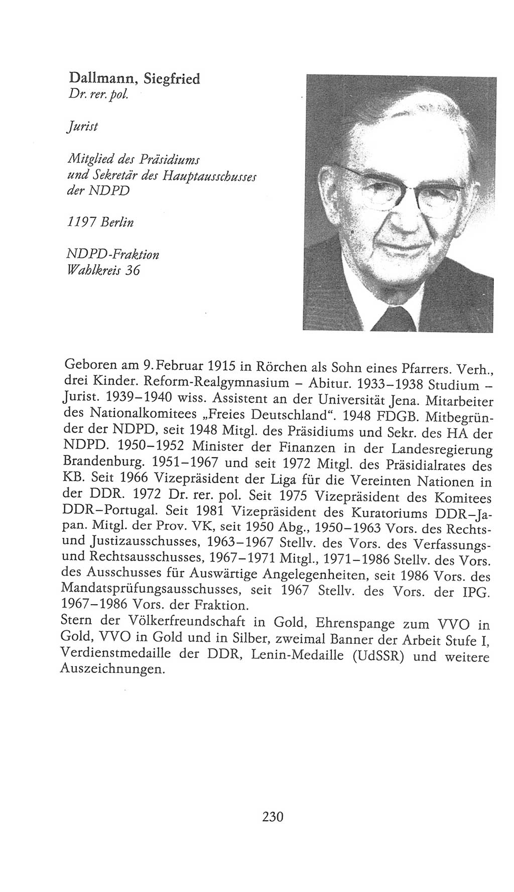 Volkskammer (VK) der Deutschen Demokratischen Republik (DDR), 9. Wahlperiode 1986-1990, Seite 230 (VK. DDR 9. WP. 1986-1990, S. 230)