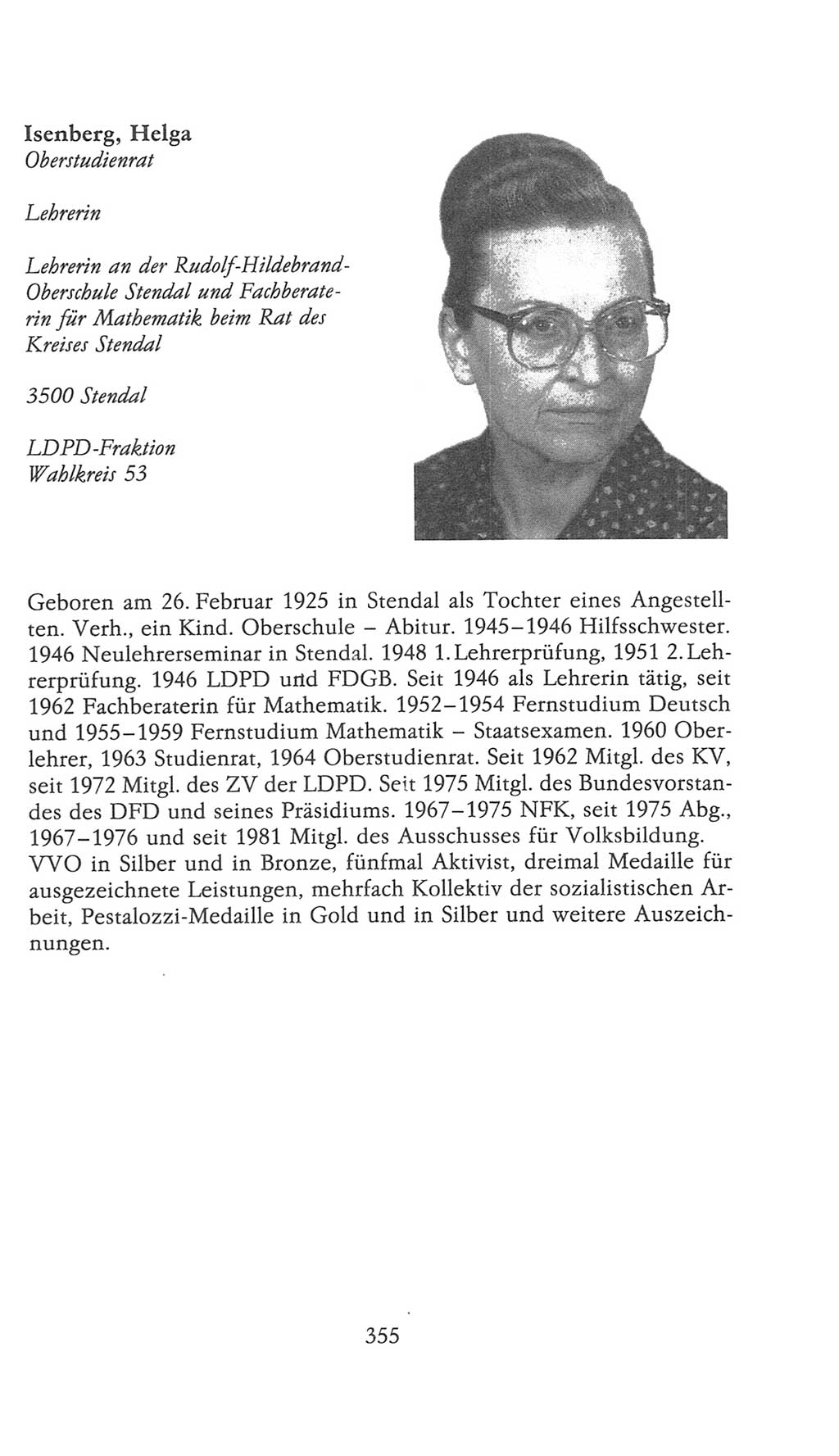 Volkskammer (VK) der Deutschen Demokratischen Republik (DDR), 9. Wahlperiode 1986-1990, Seite 355 (VK. DDR 9. WP. 1986-1990, S. 355)