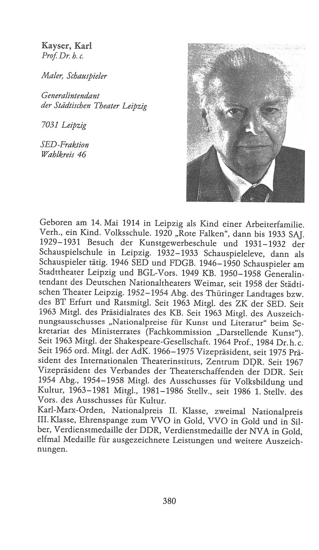 Volkskammer (VK) der Deutschen Demokratischen Republik (DDR), 9. Wahlperiode 1986-1990, Seite 380 (VK. DDR 9. WP. 1986-1990, S. 380)
