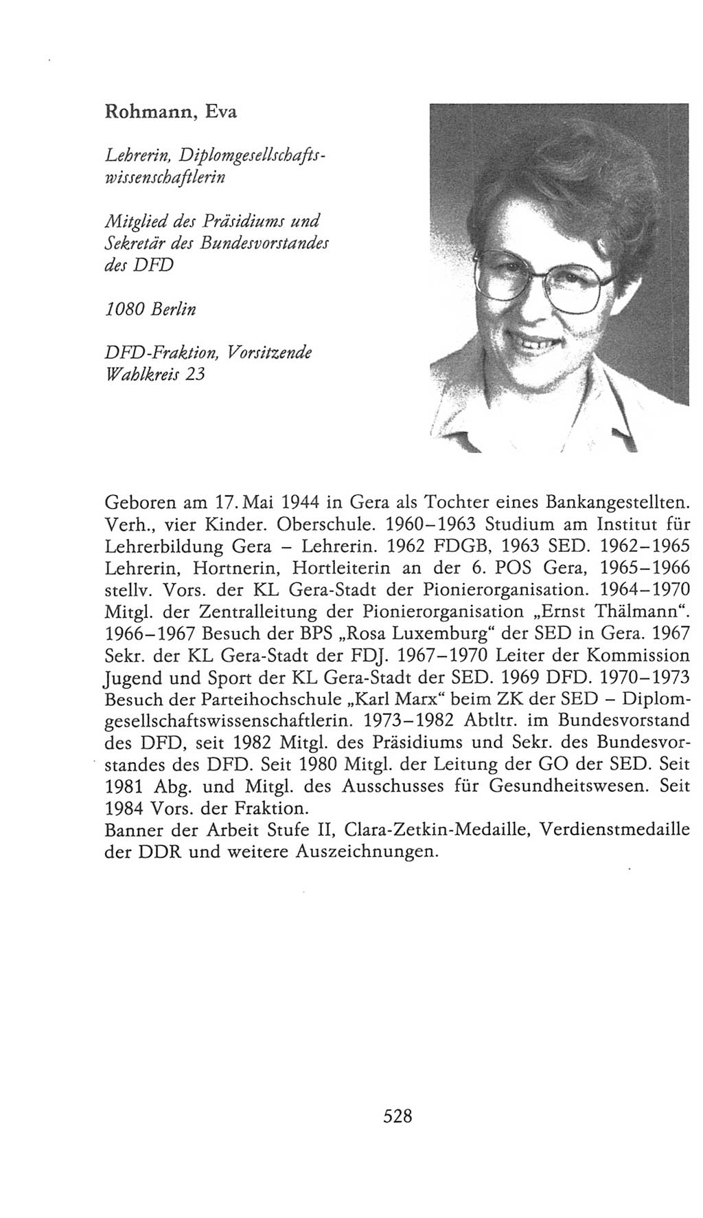 Volkskammer (VK) der Deutschen Demokratischen Republik (DDR), 9. Wahlperiode 1986-1990, Seite 528 (VK. DDR 9. WP. 1986-1990, S. 528)