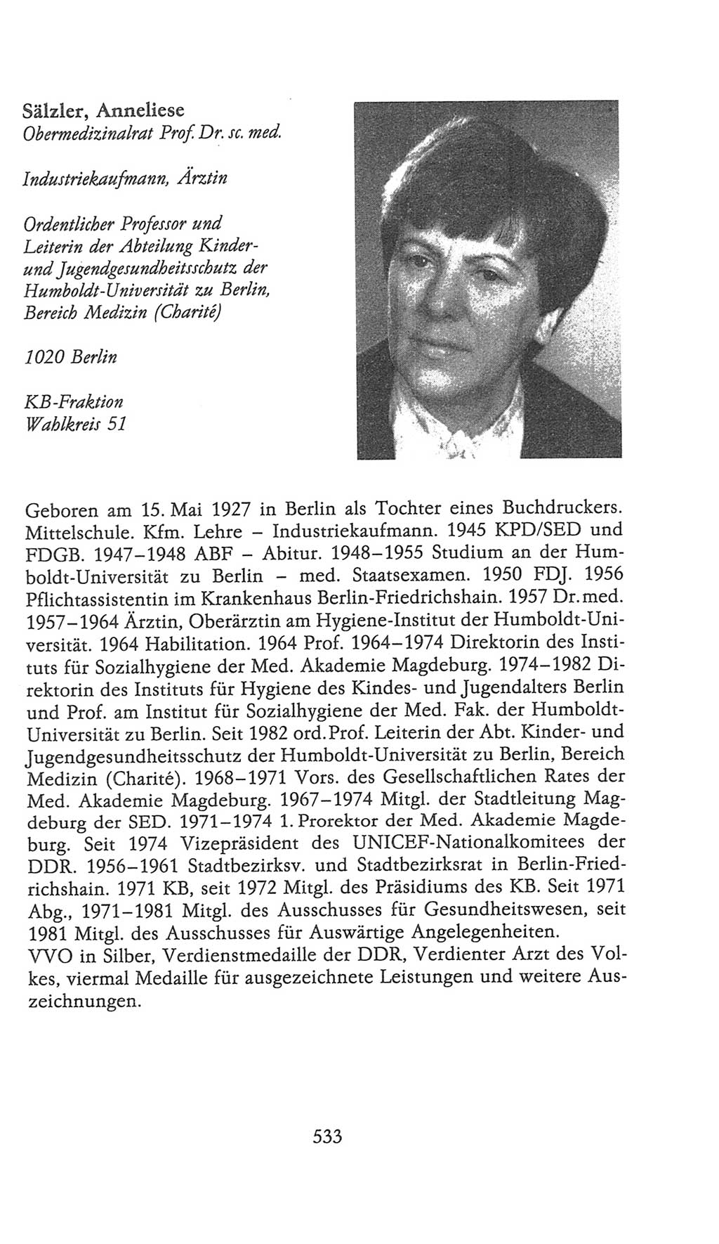 Volkskammer (VK) der Deutschen Demokratischen Republik (DDR), 9. Wahlperiode 1986-1990, Seite 533 (VK. DDR 9. WP. 1986-1990, S. 533)