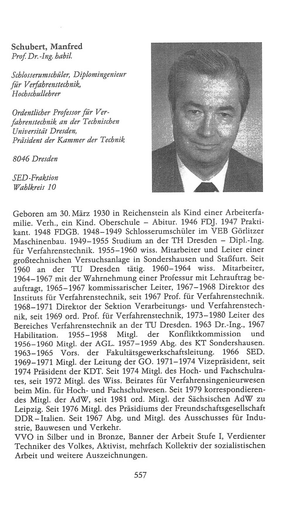 Volkskammer (VK) der Deutschen Demokratischen Republik (DDR), 9. Wahlperiode 1986-1990, Seite 557 (VK. DDR 9. WP. 1986-1990, S. 557)