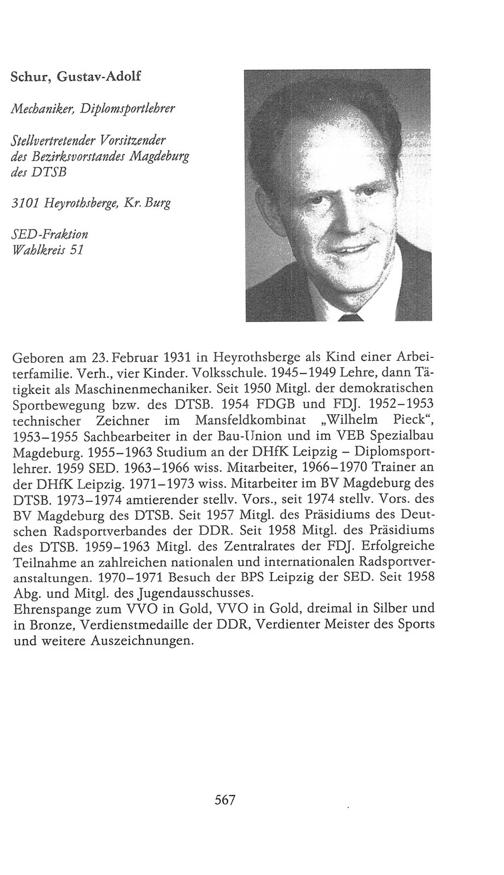 Volkskammer (VK) der Deutschen Demokratischen Republik (DDR), 9. Wahlperiode 1986-1990, Seite 567 (VK. DDR 9. WP. 1986-1990, S. 567)