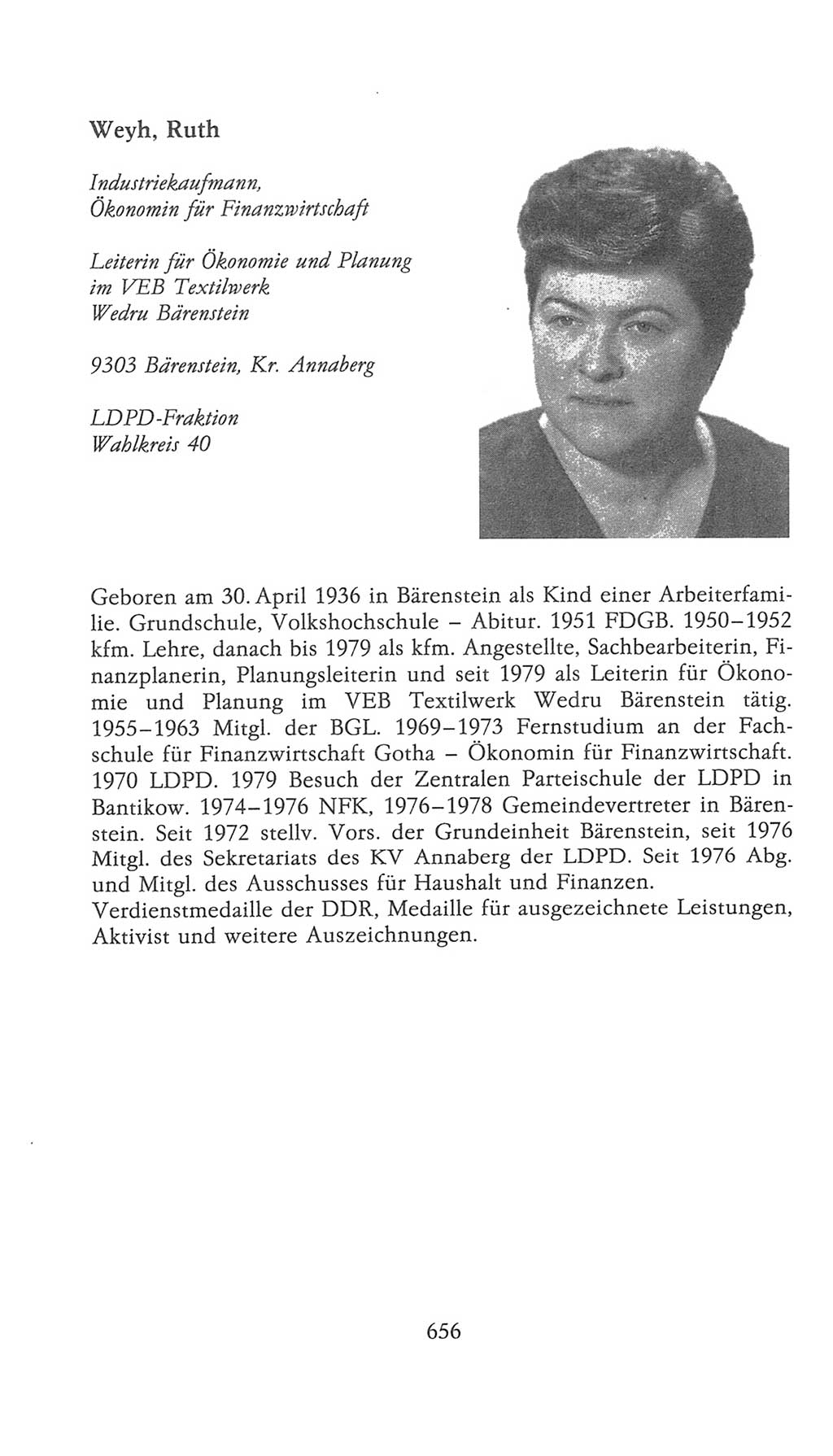 Volkskammer (VK) der Deutschen Demokratischen Republik (DDR), 9. Wahlperiode 1986-1990, Seite 656 (VK. DDR 9. WP. 1986-1990, S. 656)