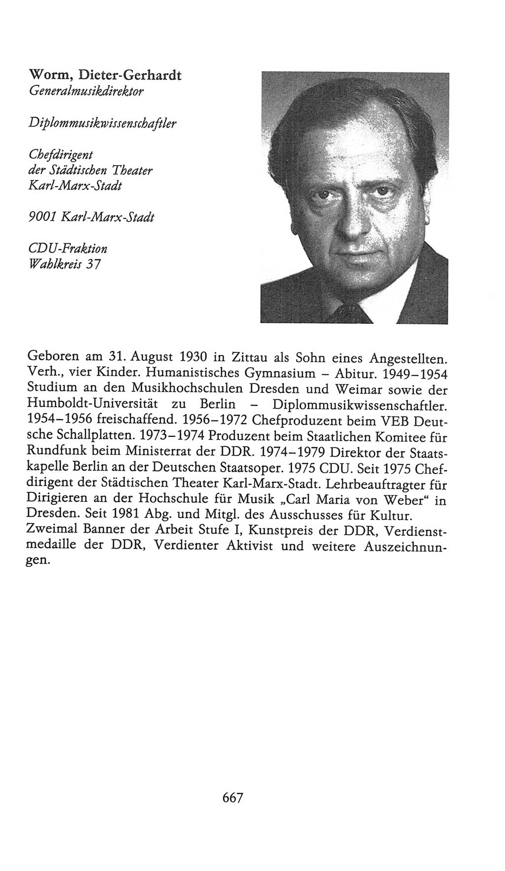 Volkskammer (VK) der Deutschen Demokratischen Republik (DDR), 9. Wahlperiode 1986-1990, Seite 667 (VK. DDR 9. WP. 1986-1990, S. 667)