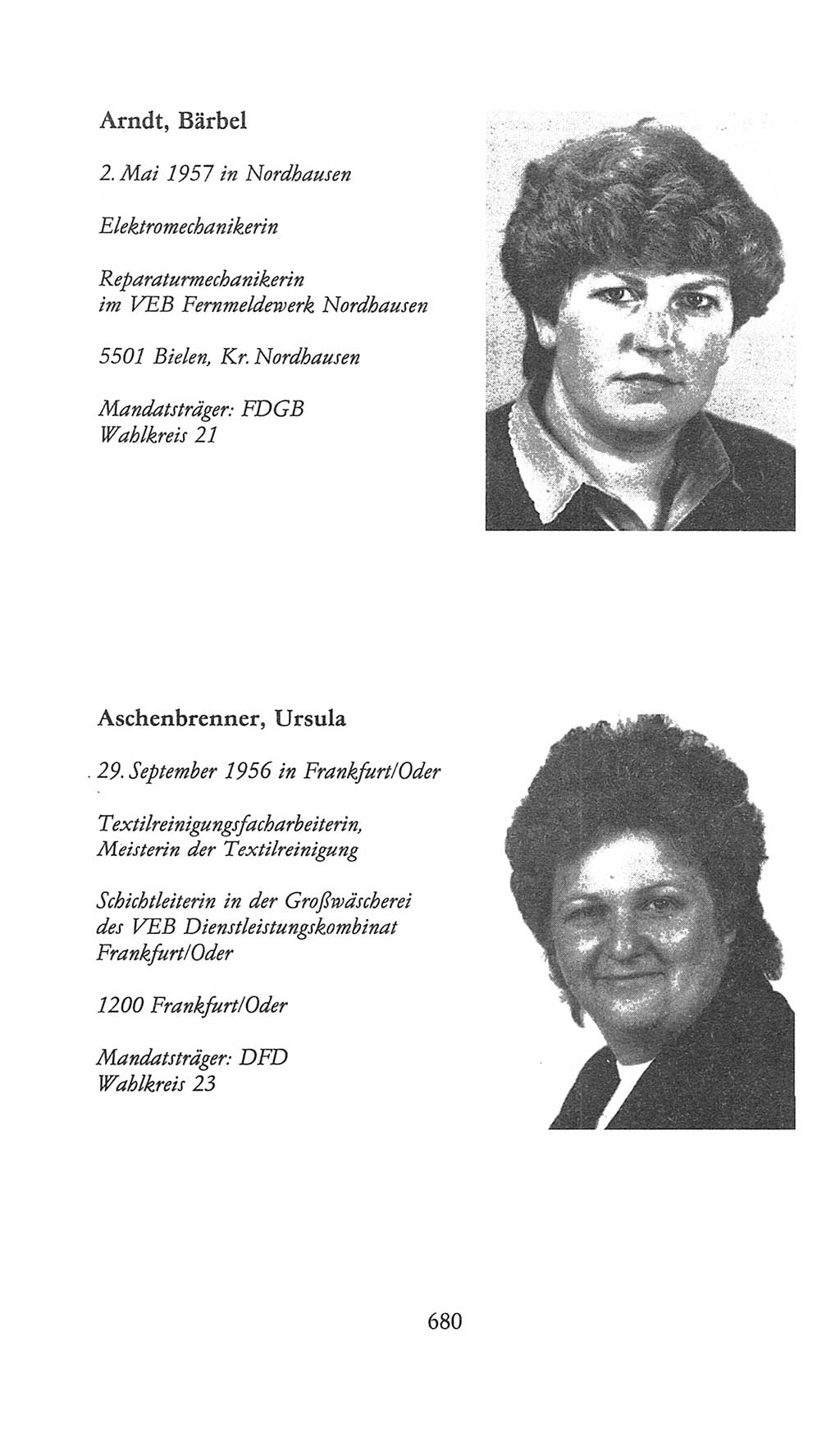 Volkskammer (VK) der Deutschen Demokratischen Republik (DDR), 9. Wahlperiode 1986-1990, Seite 680 (VK. DDR 9. WP. 1986-1990, S. 680)