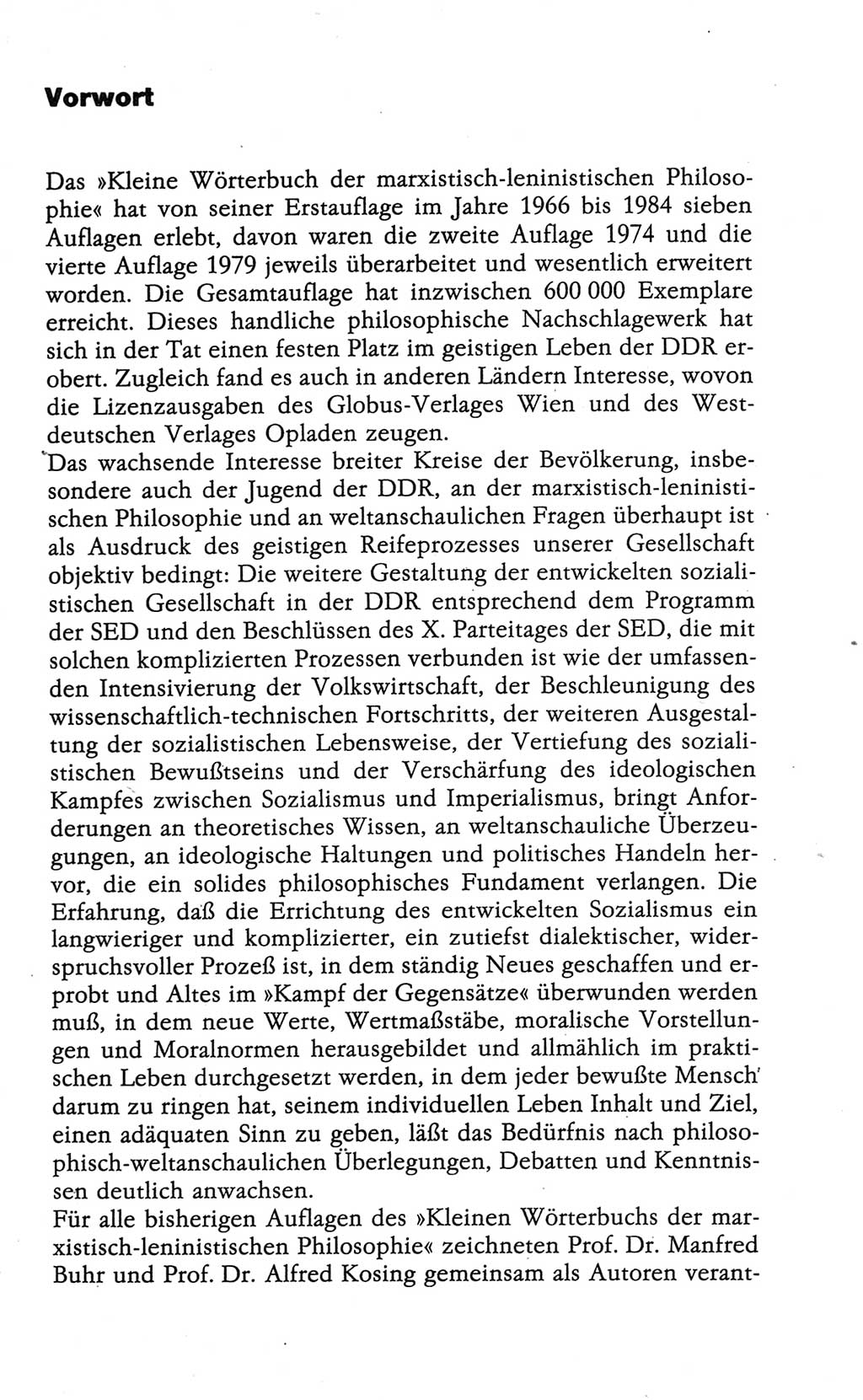 Wörterbuch der marxistisch-leninistischen Philosophie [Deutsche Demokratische Republik (DDR)] 1986, Seite 5 (Wb. ML Phil. DDR 1986, S. 5)