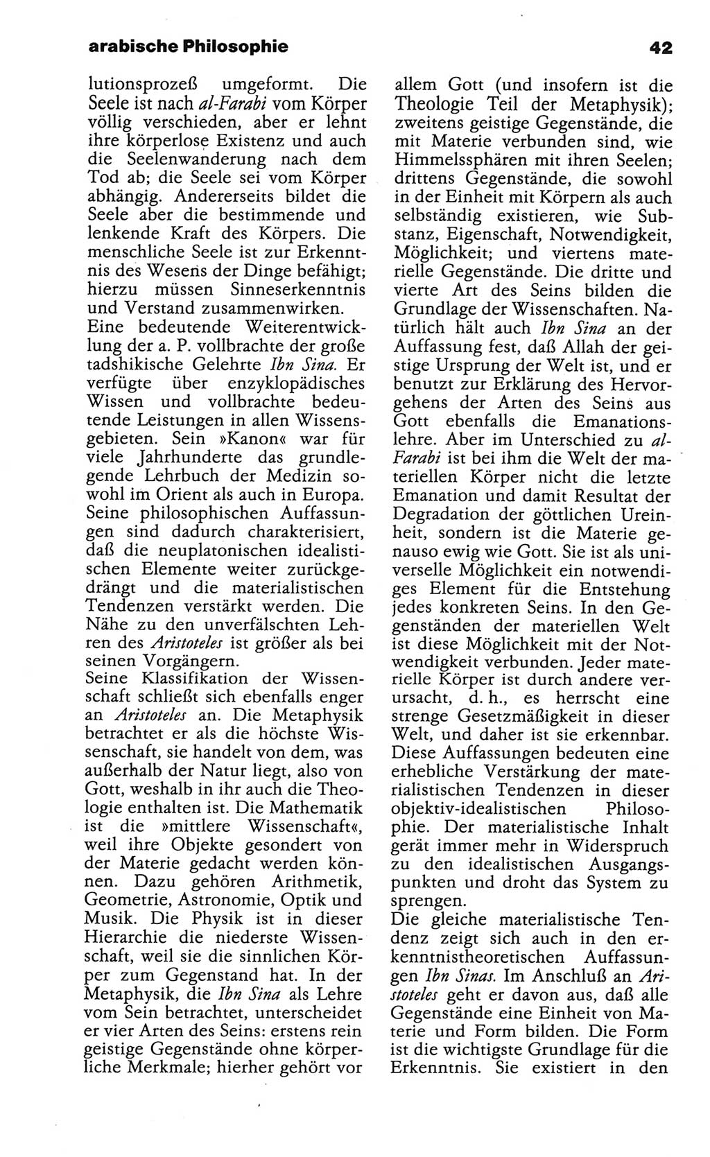 Wörterbuch der marxistisch-leninistischen Philosophie [Deutsche Demokratische Republik (DDR)] 1986, Seite 42 (Wb. ML Phil. DDR 1986, S. 42)