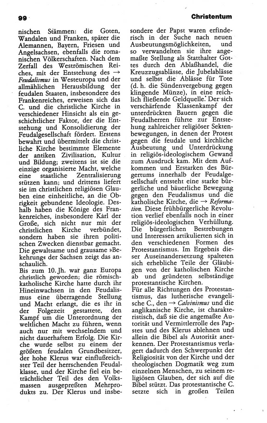 Wörterbuch der marxistisch-leninistischen Philosophie [Deutsche Demokratische Republik (DDR)] 1986, Seite 99 (Wb. ML Phil. DDR 1986, S. 99)