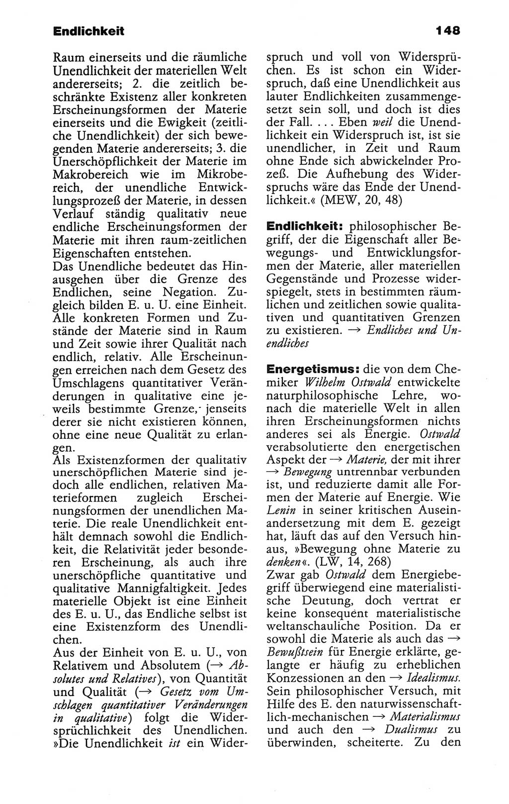 Wörterbuch der marxistisch-leninistischen Philosophie [Deutsche Demokratische Republik (DDR)] 1986, Seite 148 (Wb. ML Phil. DDR 1986, S. 148)