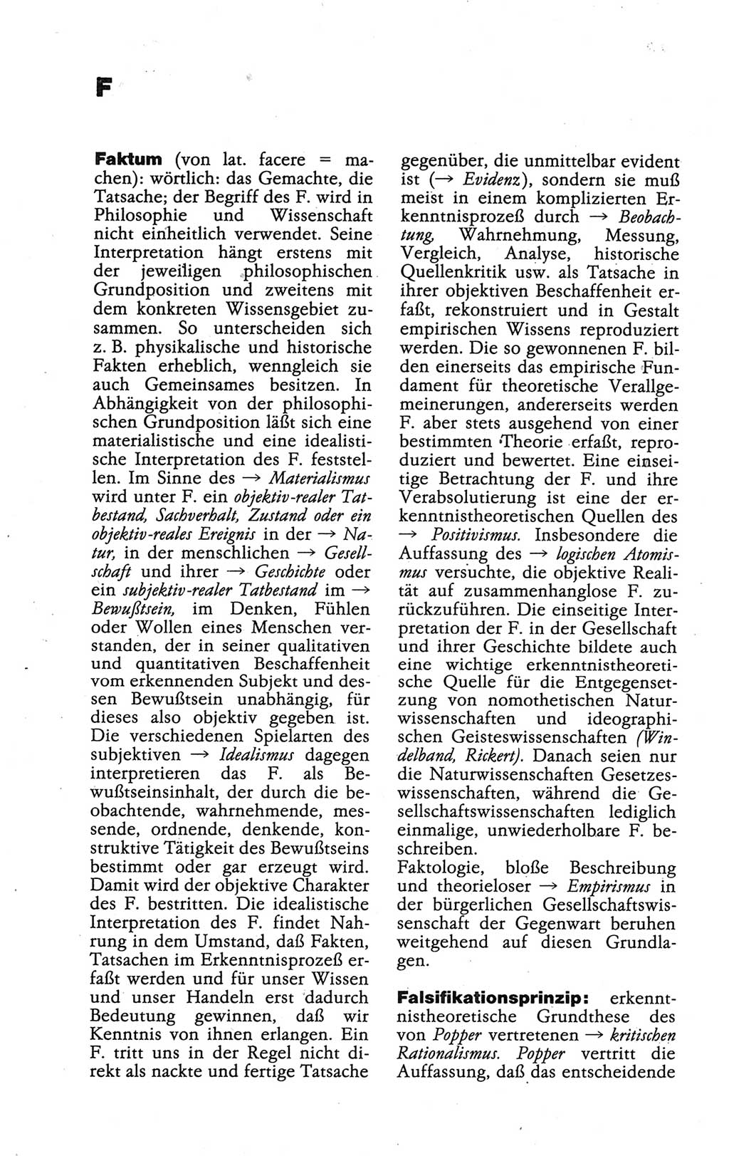 Wörterbuch der marxistisch-leninistischen Philosophie [Deutsche Demokratische Republik (DDR)] 1986, Seite 172 (Wb. ML Phil. DDR 1986, S. 172)