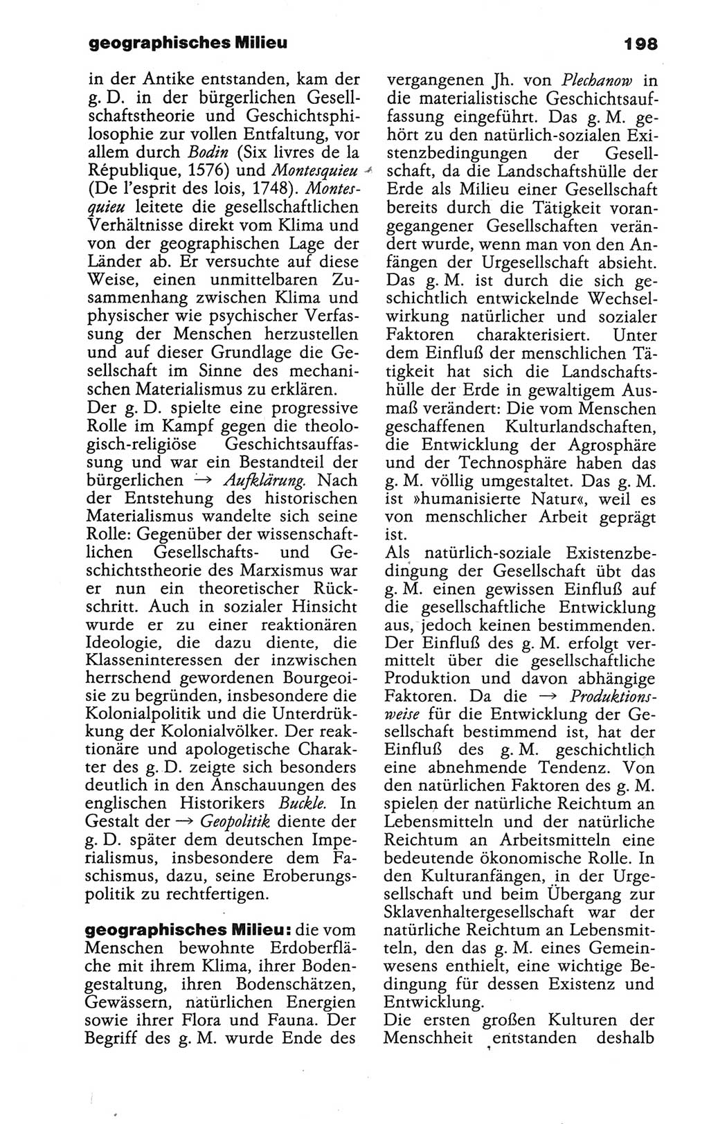 Wörterbuch der marxistisch-leninistischen Philosophie [Deutsche Demokratische Republik (DDR)] 1986, Seite 198 (Wb. ML Phil. DDR 1986, S. 198)