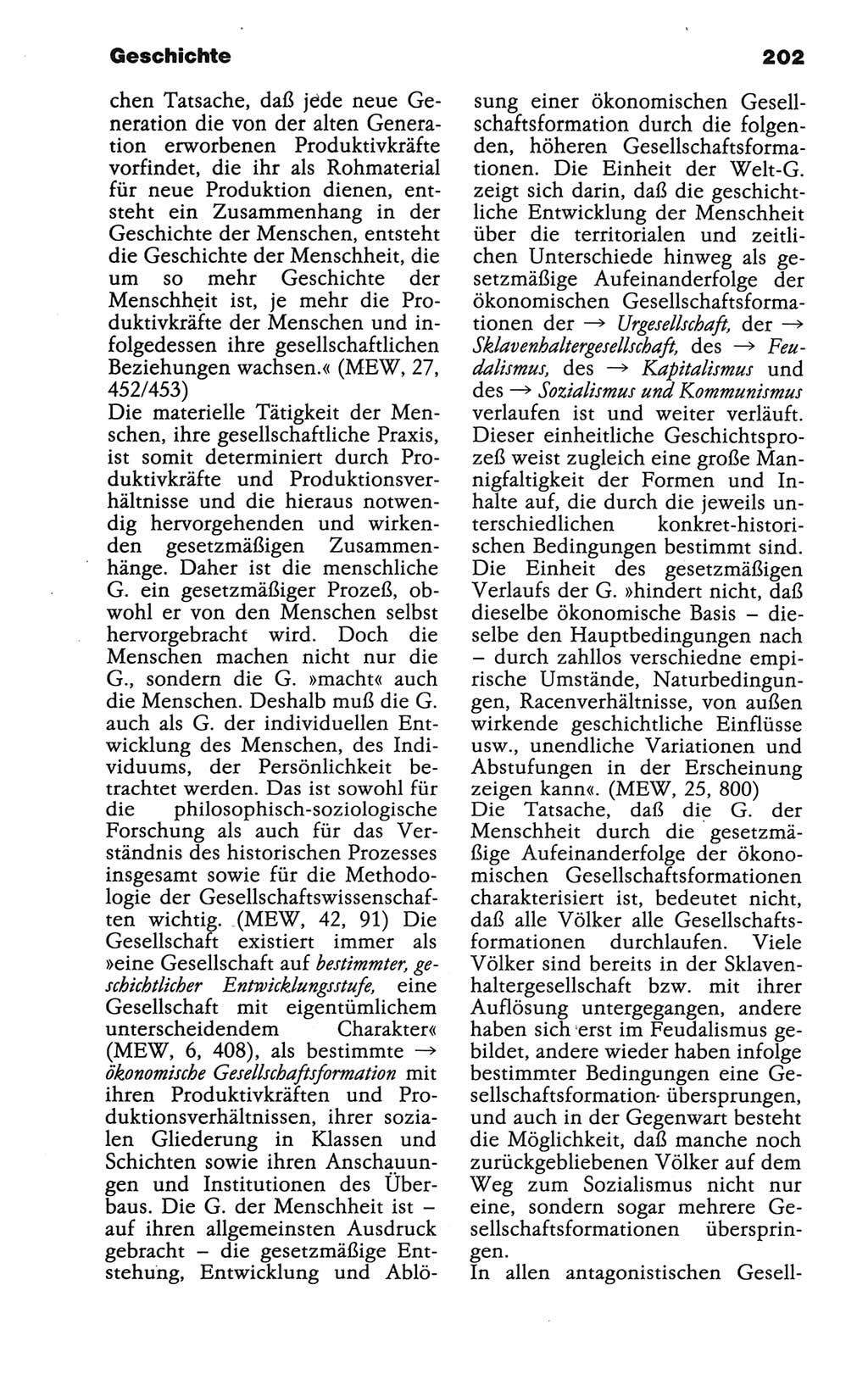 Wörterbuch der marxistisch-leninistischen Philosophie [Deutsche Demokratische Republik (DDR)] 1986, Seite 202 (Wb. ML Phil. DDR 1986, S. 202)