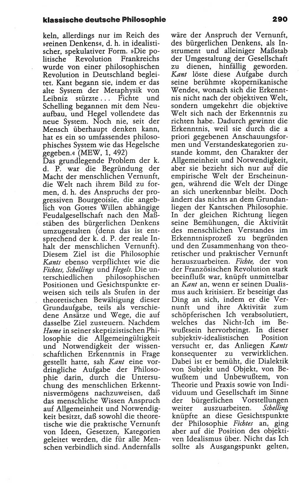 Wörterbuch der marxistisch-leninistischen Philosophie [Deutsche Demokratische Republik (DDR)] 1986, Seite 290 (Wb. ML Phil. DDR 1986, S. 290)