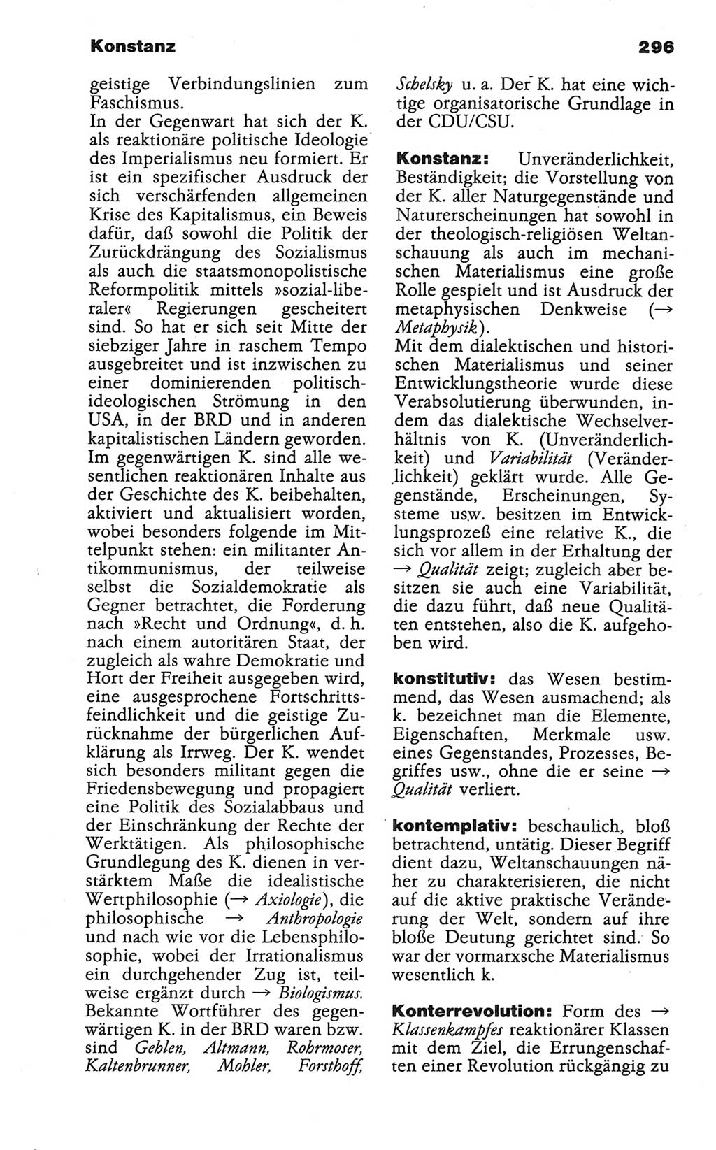 Wörterbuch der marxistisch-leninistischen Philosophie [Deutsche Demokratische Republik (DDR)] 1986, Seite 296 (Wb. ML Phil. DDR 1986, S. 296)