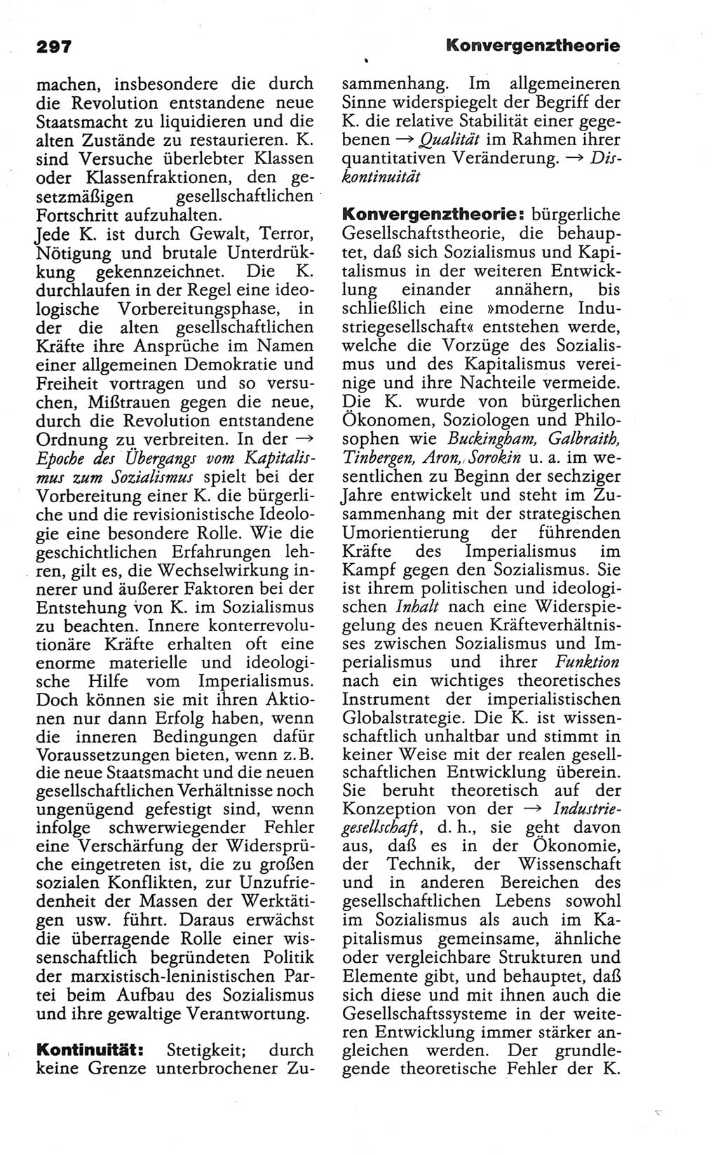 Wörterbuch der marxistisch-leninistischen Philosophie [Deutsche Demokratische Republik (DDR)] 1986, Seite 297 (Wb. ML Phil. DDR 1986, S. 297)