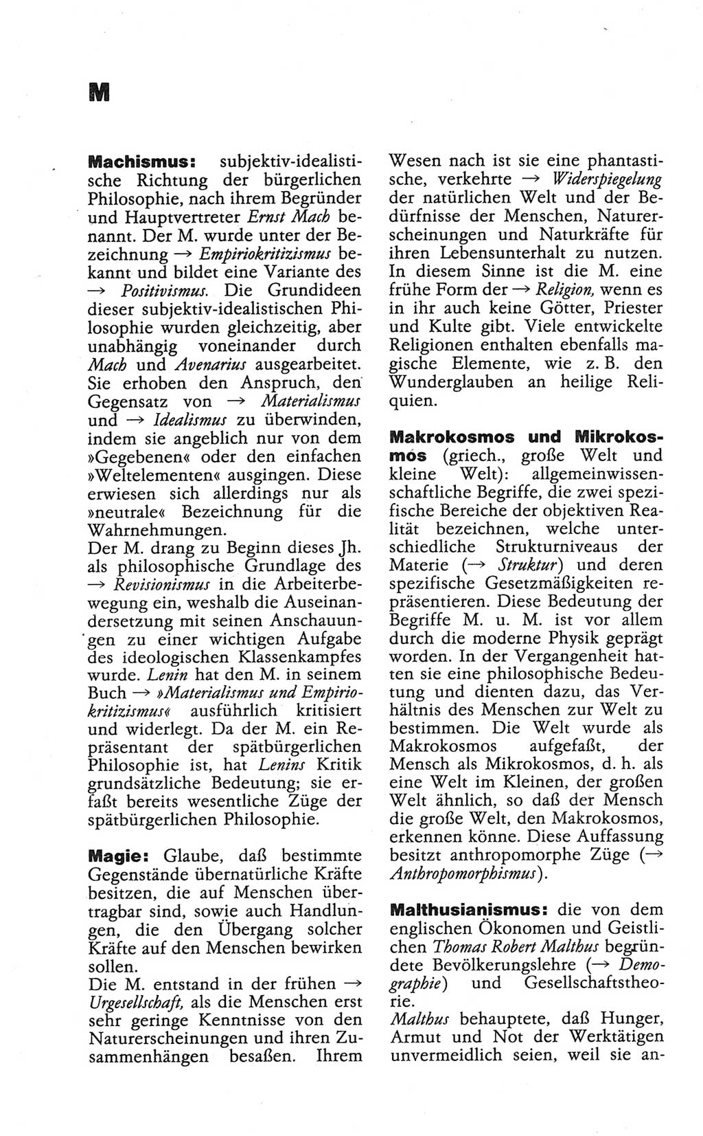 Wörterbuch der marxistisch-leninistischen Philosophie [Deutsche Demokratische Republik (DDR)] 1986, Seite 322 (Wb. ML Phil. DDR 1986, S. 322)