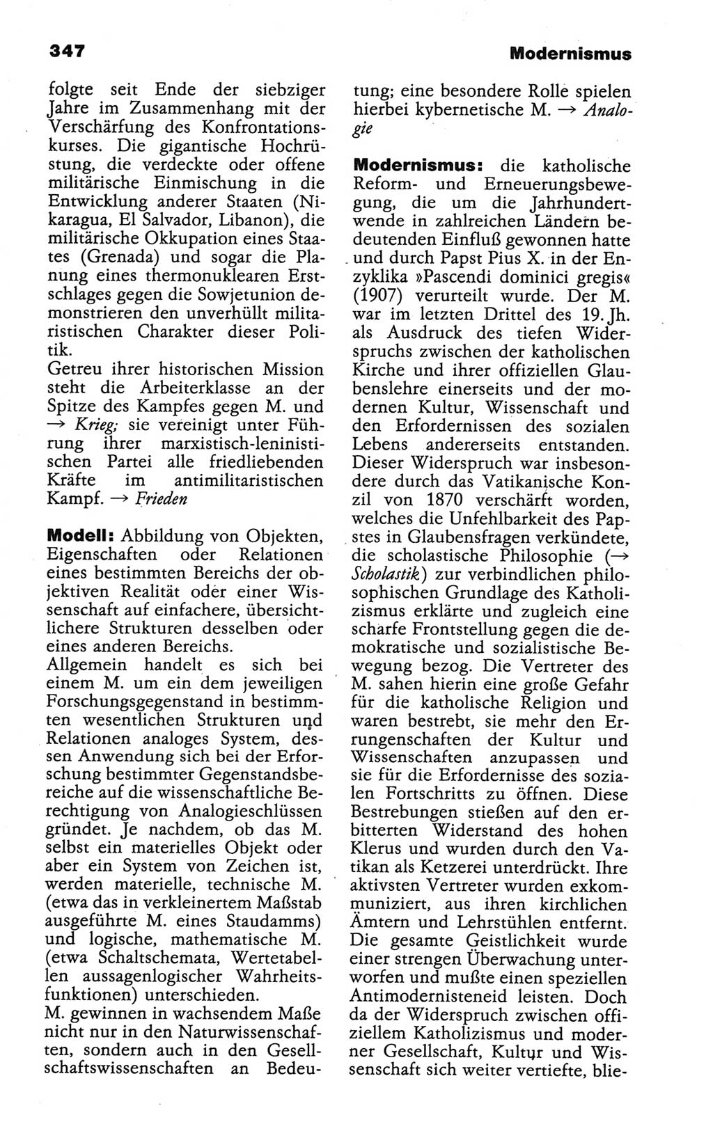 Wörterbuch der marxistisch-leninistischen Philosophie [Deutsche Demokratische Republik (DDR)] 1986, Seite 347 (Wb. ML Phil. DDR 1986, S. 347)