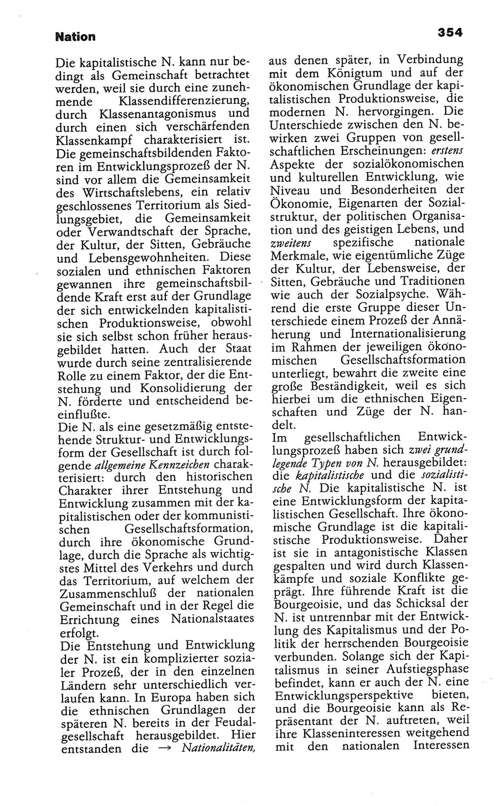 Wörterbuch der marxistisch-leninistischen Philosophie [Deutsche Demokratische Republik (DDR)] 1986, Seite 354 (Wb. ML Phil. DDR 1986, S. 354)