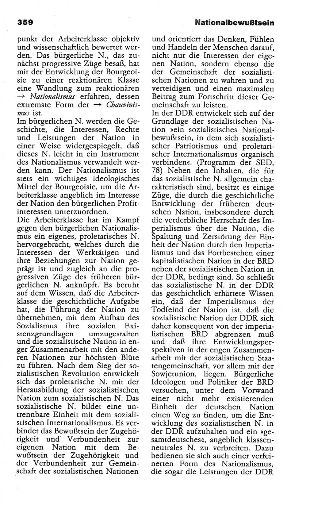 Wörterbuch der marxistisch-leninistischen Philosophie [Deutsche Demokratische Republik (DDR)] 1986, Seite 359 (Wb. ML Phil. DDR 1986, S. 359)