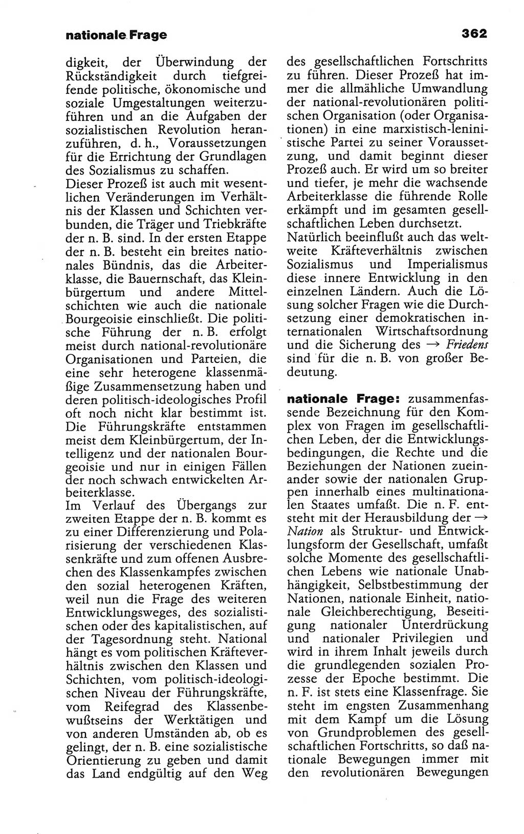 Wörterbuch der marxistisch-leninistischen Philosophie [Deutsche Demokratische Republik (DDR)] 1986, Seite 362 (Wb. ML Phil. DDR 1986, S. 362)