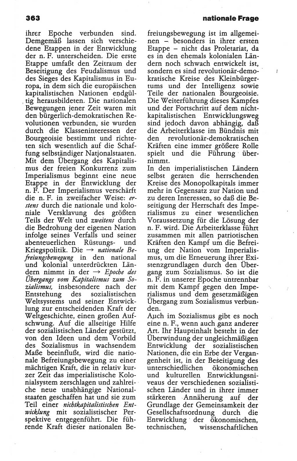 Wörterbuch der marxistisch-leninistischen Philosophie [Deutsche Demokratische Republik (DDR)] 1986, Seite 363 (Wb. ML Phil. DDR 1986, S. 363)