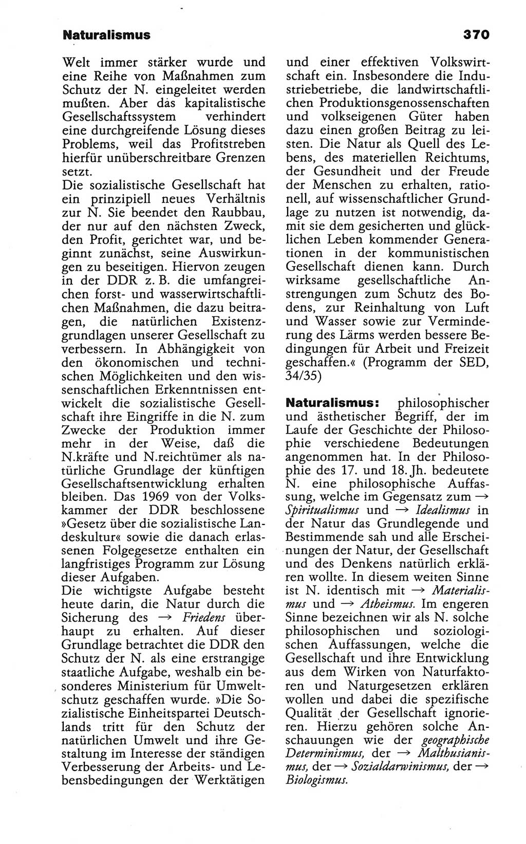 Wörterbuch der marxistisch-leninistischen Philosophie [Deutsche Demokratische Republik (DDR)] 1986, Seite 370 (Wb. ML Phil. DDR 1986, S. 370)