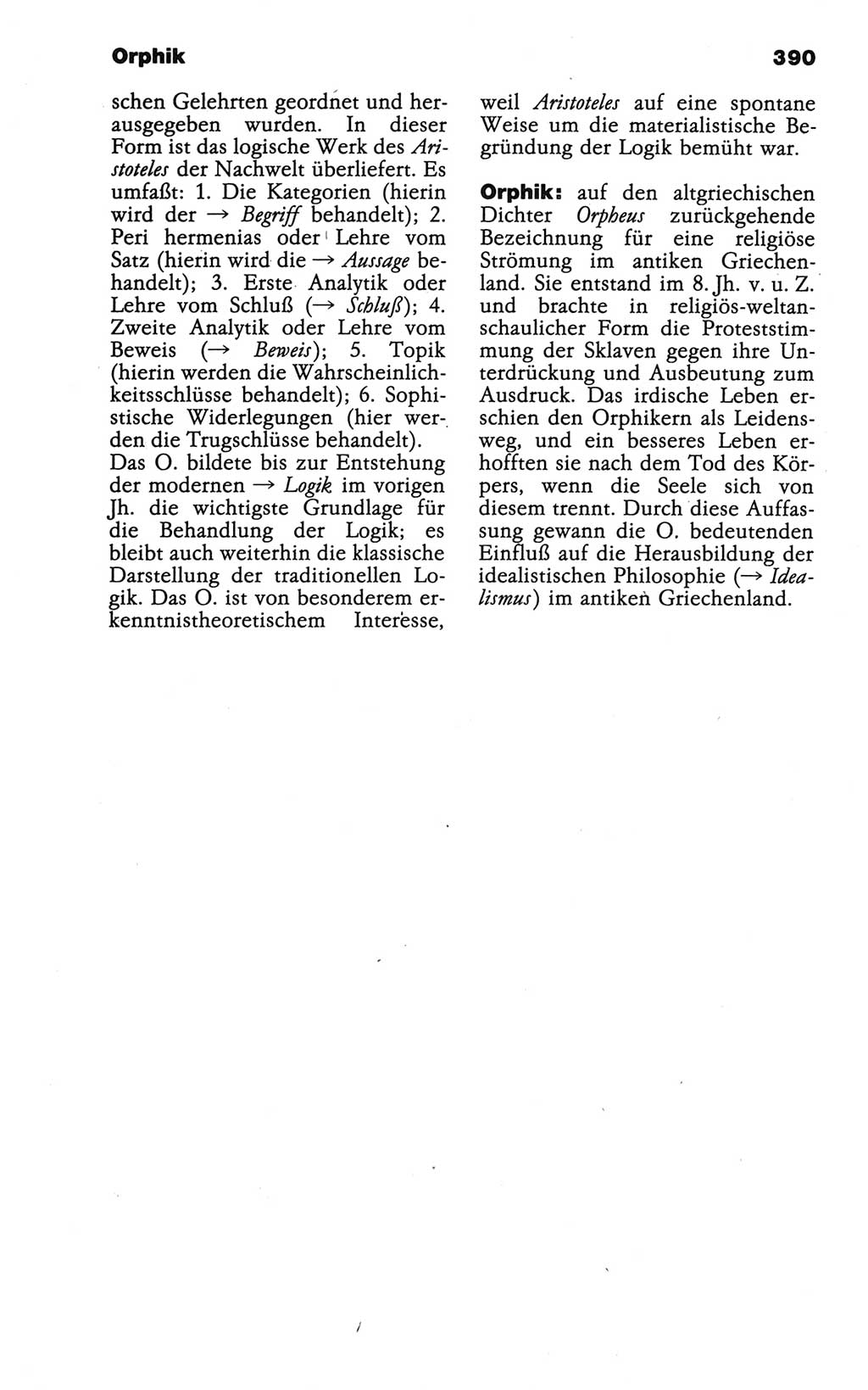 Wörterbuch der marxistisch-leninistischen Philosophie [Deutsche Demokratische Republik (DDR)] 1986, Seite 390 (Wb. ML Phil. DDR 1986, S. 390)