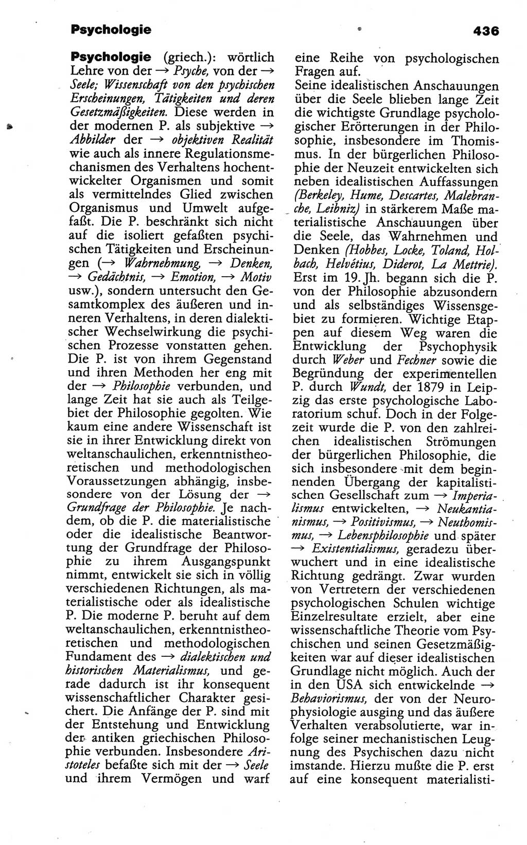 Wörterbuch der marxistisch-leninistischen Philosophie [Deutsche Demokratische Republik (DDR)] 1986, Seite 436 (Wb. ML Phil. DDR 1986, S. 436)