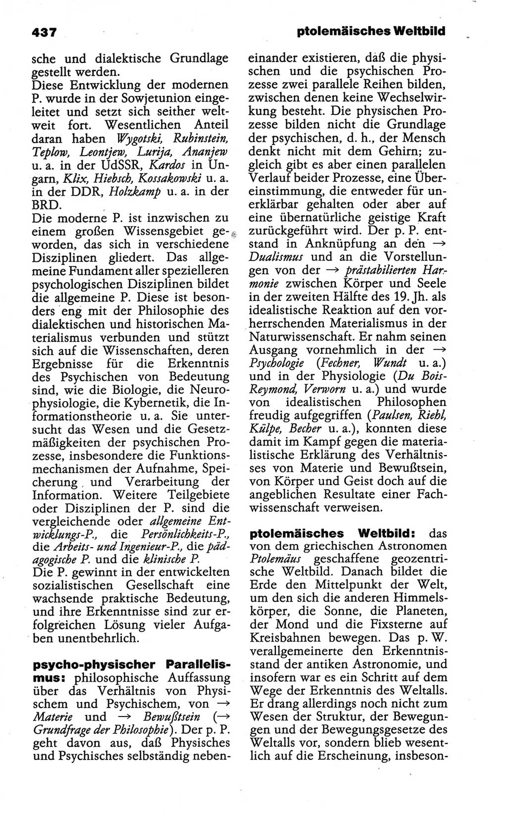 Wörterbuch der marxistisch-leninistischen Philosophie [Deutsche Demokratische Republik (DDR)] 1986, Seite 437 (Wb. ML Phil. DDR 1986, S. 437)